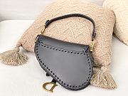 Dior Saddle Bag Original Black M9001 25.5cm - 4