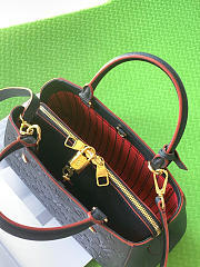 Louis Vuitton Montaigne BB Monogram Empreinte Marine Rouge/ Black M42747 29cm - 4