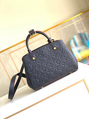 Louis Vuitton Montaigne BB Monogram Empreinte Marine Rouge/ Black M42747 29cm - 5