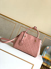 Louis Vuitton Montaigne BB Monogram Empreinte Pink Nude M44123 29cm - 1