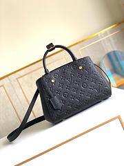 Louis Vuitton Montaigne BB Monogram Empreinte Marine Rouge/ Black M42747 29cm - 3