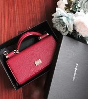 Dolce & Gabbana Chain Bag Red 19cm - 6