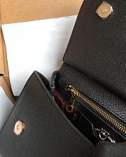 Dolce & Gabbana Sicily Small Leather Black 25cm - 3