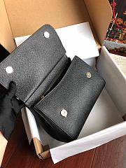 Dolce & Gabbana Sicily Small Leather Black 25cm - 2