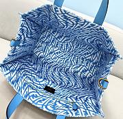 Fendi Tote Blue 8379 39cm - 6