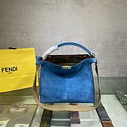 Fendi Peekaboo 305 Blue 30cm - 4