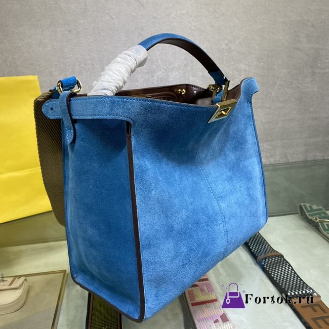 Fendi Peekaboo 305 Blue 30cm - 1