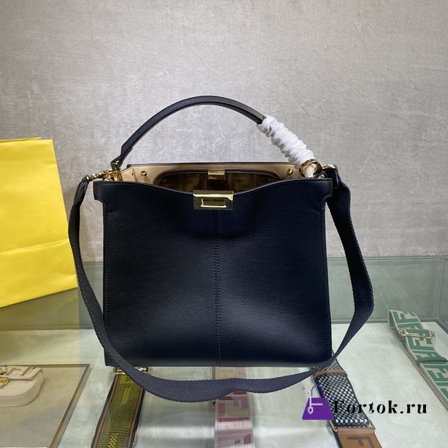 Fendi Peekaboo 305 Black/Taupe 30cm - 1