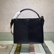 Fendi Peekaboo 305 Black/Red 30cm - 3
