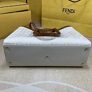 Fendi Peekaboo X Tote White 41cm - 5