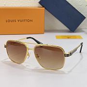 Louis Vuitton Sunglasses Men's Square Z1099  - 6