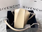 Givenchy Antigona Lock G-shaped Lambskin Beige 20cm - 2