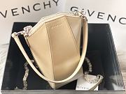 Givenchy Antigona Lock G-shaped Lambskin Beige 20cm - 3
