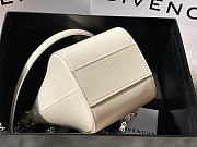 Givenchy Antigona Lock G-shaped Lambskin Cream 20cm - 6