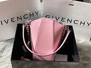Givenchy Antigona Lock G-shaped Lambskin Pink 20cm - 1