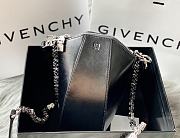 Givenchy Antigona Lock G-shaped Lambskin Black 20cm - 2