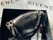 Givenchy Antigona Lock G-shaped Lambskin Black 20cm - 5