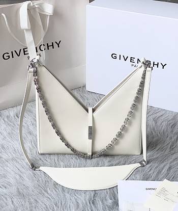 Givenchy V-shaped Cut Out Cream 27cm