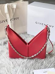 Givenchy V-shaped Cut Out Red 27cm - 3