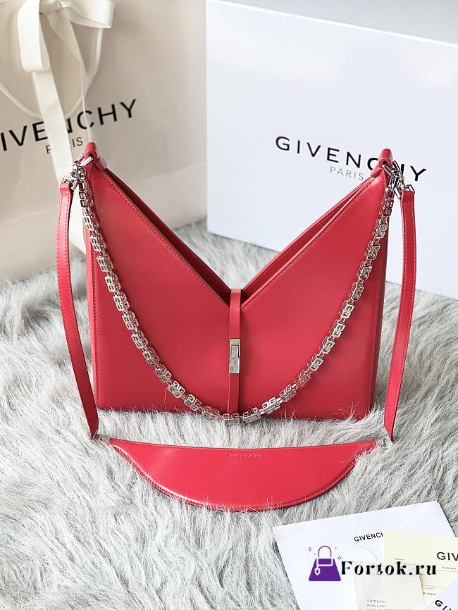 Givenchy V-shaped Cut Out Red 27cm - 1