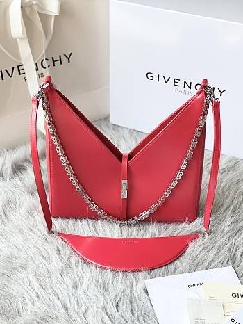 Givenchy V-shaped Cut Out Red 27cm