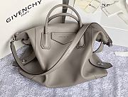 Givenchy Medium Antigona Soft Elephant Gray ZP17500 45cm - 5