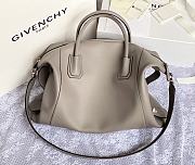 Givenchy Medium Antigona Soft Elephant Gray ZP17500 45cm - 6