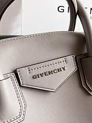 Givenchy Trumpet Antigona Soft Elephant Gray ZP17500 35cm - 5
