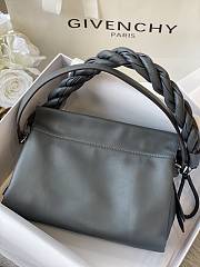 Givenchy Handbag Gray Leather ID93 0210 27cm - 5