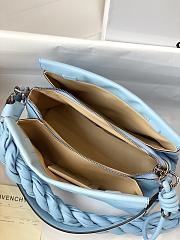 Givenchy Handbag Light Blue Leather ID93 0210 27cm - 3