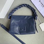 Details Givenchy Handbag Navy Leather ID93 0210 27cm - 3