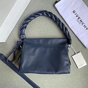 Details Givenchy Handbag Navy Leather ID93 0210 27cm - 5