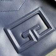 Details Givenchy Handbag Navy Leather ID93 0210 27cm - 6