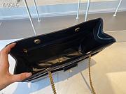 Chanel Original Lather Shopping Bag Black AS6611 35cm - 3