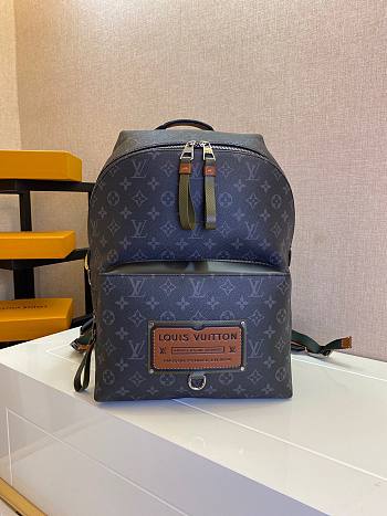 Louis Vuitton Discovery Gaston Labels Monogram Eclipse 45218 40cm