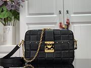 Louis Vuitton Trocadéro MM Damier S-lock Black M59114 25.5cm - 1
