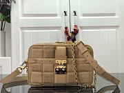Louis Vuitton Trocadéro MM Damier S-lock Tan M59116 22cm - 1