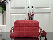 Louis Vuitton Trocadéro MM Damier S-lock Red M59116 22cm - 6