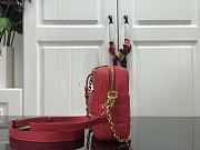 Louis Vuitton Trocadéro MM Damier S-lock Red M59116 22cm - 5