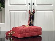 Louis Vuitton Trocadéro MM Damier S-lock Red M59116 22cm - 4