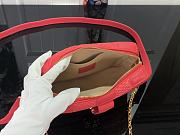 Louis Vuitton Trocadéro MM Damier S-lock Red M59116 22cm - 3