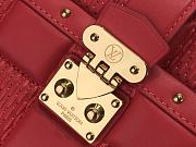 Louis Vuitton Trocadéro MM Damier S-lock Red M59116 22cm - 2