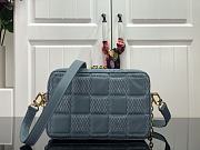 Louis Vuitton Trocadéro MM Damier S-lock Teal Blue M59116 22cm - 3