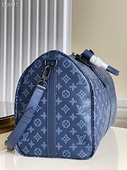 Louis Vuitton Keepall Bandoulière Navy Blue M45731 50cm - 6