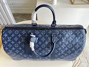 Louis Vuitton Keepall Bandoulière Navy Blue M45731 50cm - 3