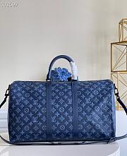 Louis Vuitton Keepall Bandoulière Navy Blue M45731 50cm - 2