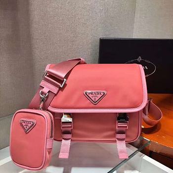 Prada Crossbody Bag Pink A2VD034 22cm