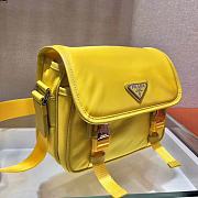 Prada Crossbody Bag Yellow A2VD034 22cm - 6