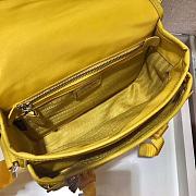 Prada Crossbody Bag Yellow A2VD034 22cm - 2