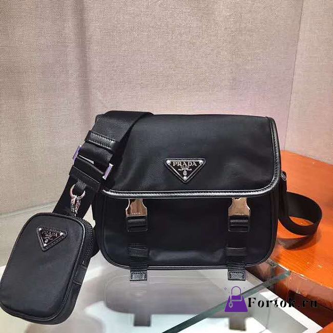 Prada Crossbody Bag Black A2VD034 22cm - 1